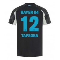 Camisa de Futebol Bayer Leverkusen Edmond Tapsoba #12 Equipamento Alternativo 2024-25 Manga Curta